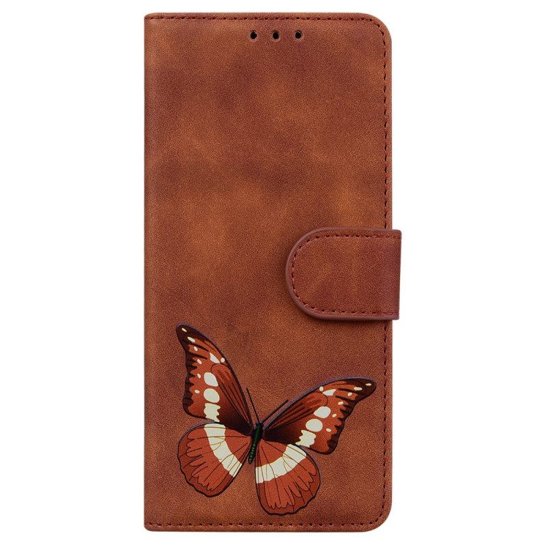 δερματινη θηκη Google Pixel 6A United Butterfly