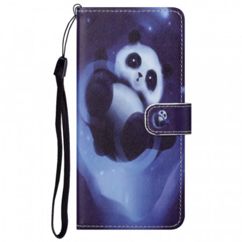 Κάλυμμα Google Pixel 6A με κορδονι Strappy Space Panda