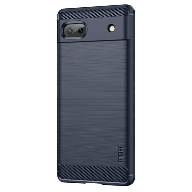 Θήκη Google Pixel 6A Mofi Brushed Carbon Fiber