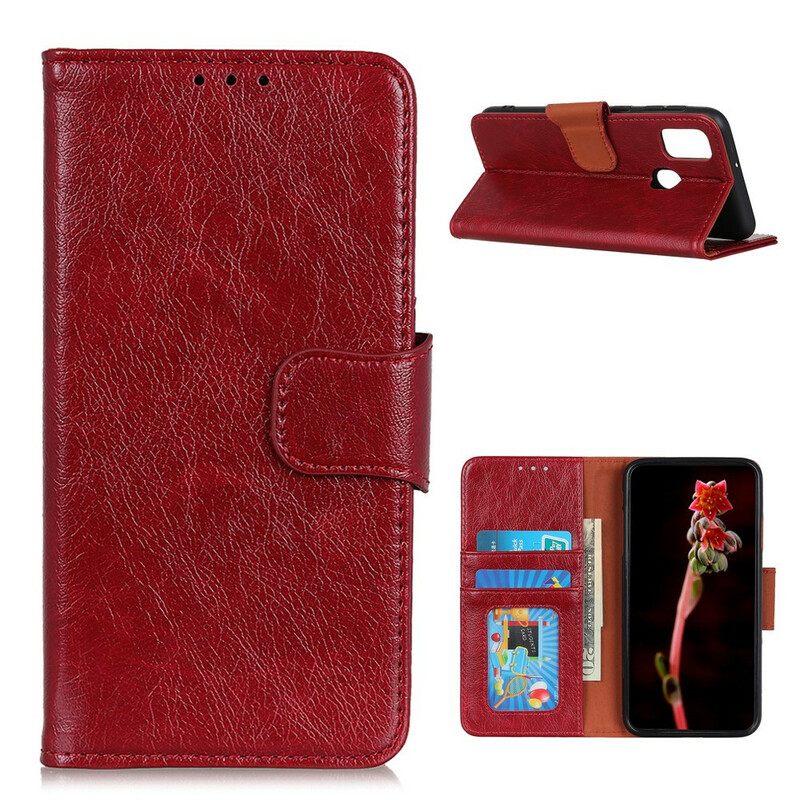 Κάλυμμα OnePlus Nord N100 Split Nappa Leather