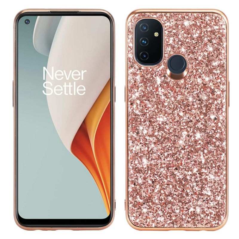 θηκη κινητου OnePlus Nord N100 Glitter Hybrid