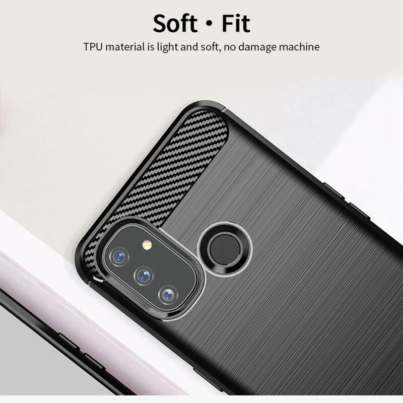 θηκη κινητου OnePlus Nord N100 Mofi Brushed Carbon Fiber