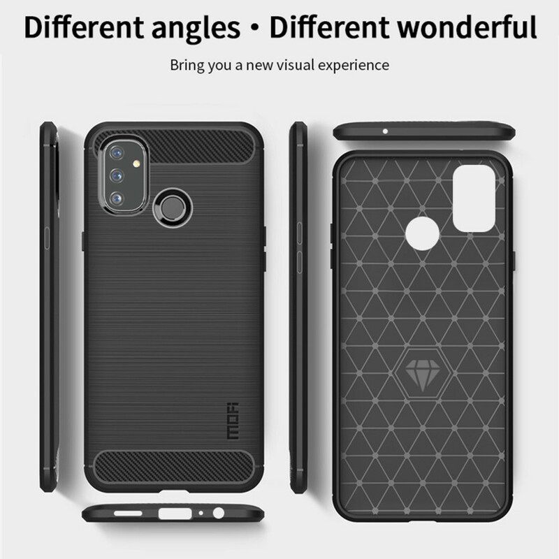 θηκη κινητου OnePlus Nord N100 Mofi Brushed Carbon Fiber