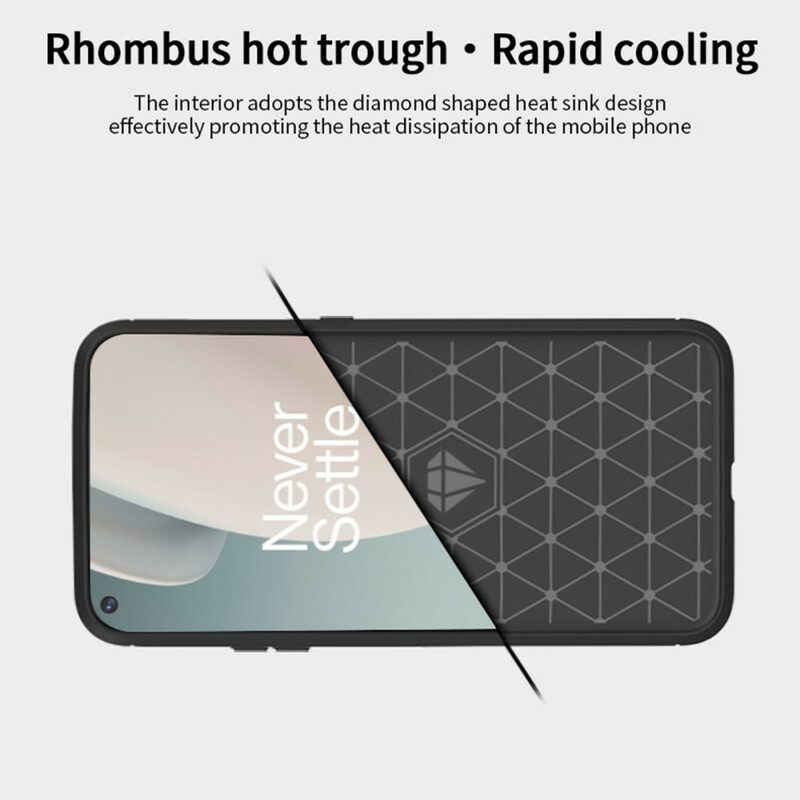 θηκη κινητου OnePlus Nord N100 Mofi Brushed Carbon Fiber