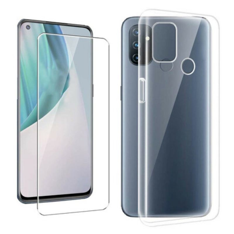 θηκη κινητου OnePlus Nord N100 Οθόνη Combo Και Tempered Glass