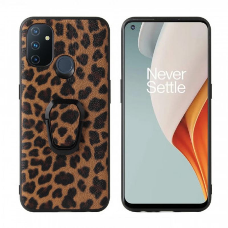 Θήκη OnePlus Nord N100 Δαχτυλίδι Leopard Style-support