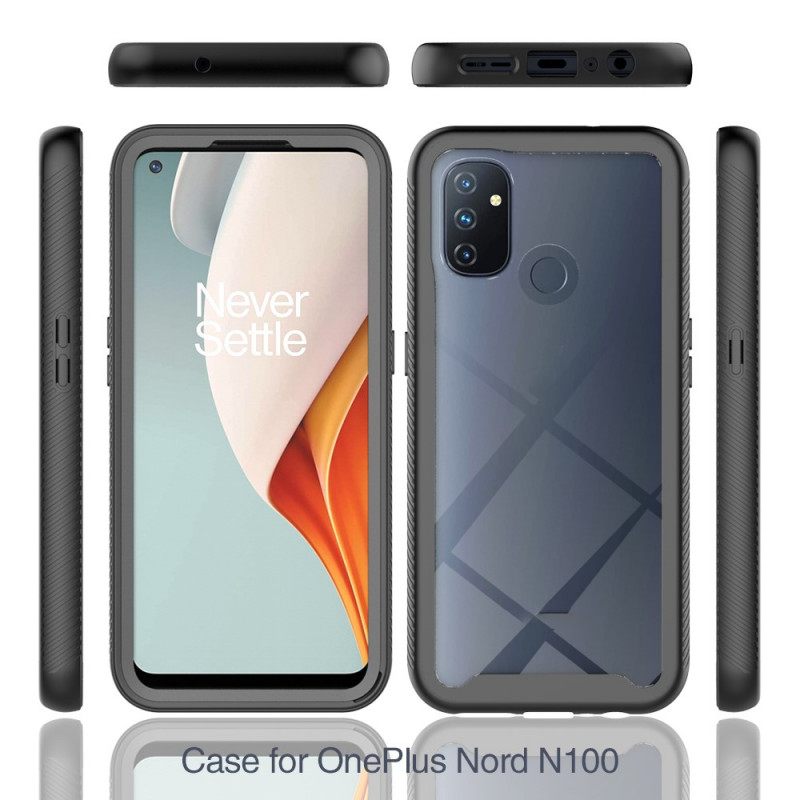 Θήκη OnePlus Nord N100 Διαφανείς Υβριδικές Άκρες Προφυλακτήρα