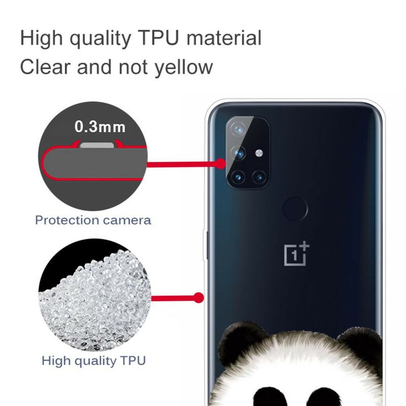 Θήκη OnePlus Nord N100 Χωρίς Ραφή Panda