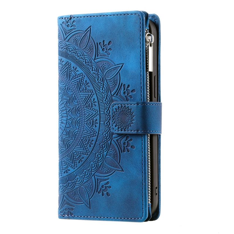 Δερματινη Θηκη Xiaomi Redmi Note 13 Pro Plus 5g Πορτοφόλι Mandala Strap