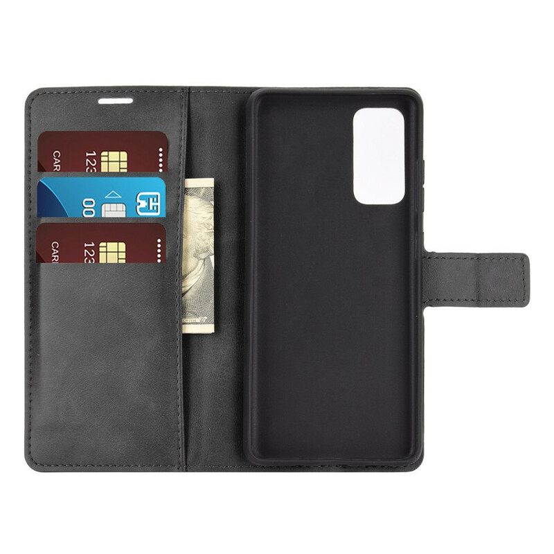 Κάλυμμα Samsung Galaxy S20 FE Faux Leather Slim