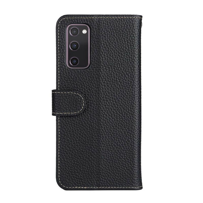 Κάλυμμα Samsung Galaxy S20 FE Khazneh Lychee Leather