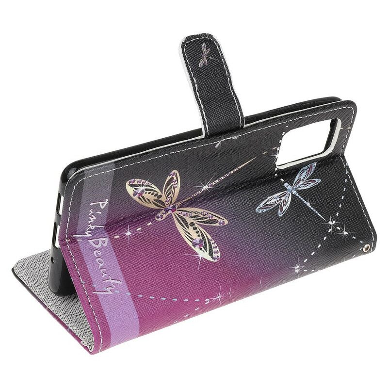 Κάλυμμα Samsung Galaxy S20 FE με κορδονι Strappy Dragonflies