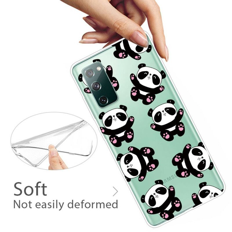 θηκη κινητου Samsung Galaxy S20 FE Top Pandas Fun