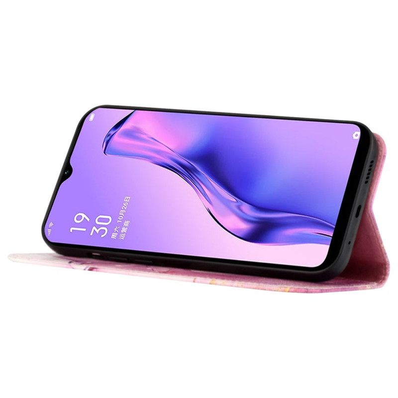 Κάλυμμα Oppo Reno 8 Pro με κορδονι Λωρίδα Μάρμαρο