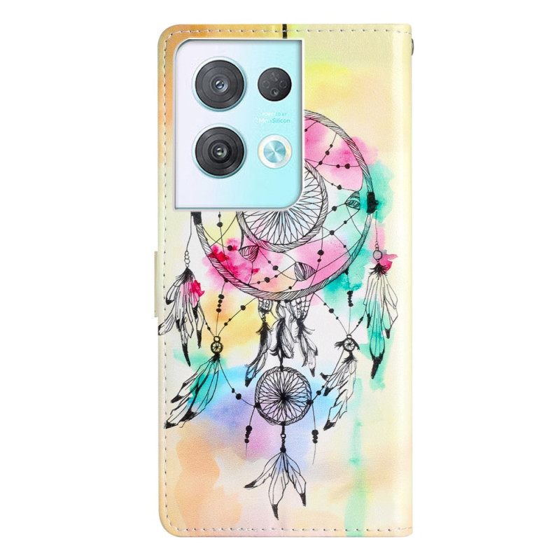 Κάλυμμα Oppo Reno 8 Pro με κορδονι Strap Dream Catcher