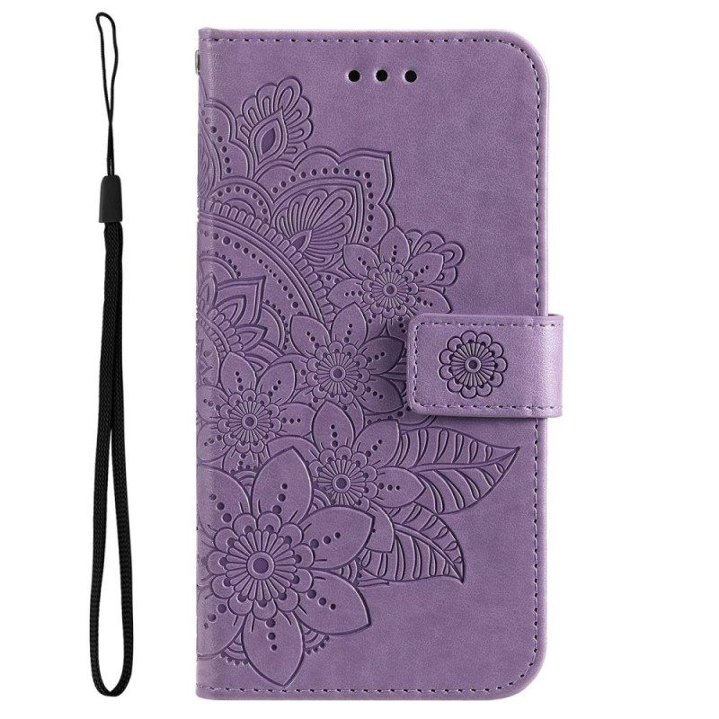 Κάλυμμα Oppo Reno 8 Pro με κορδονι Strappy Floral