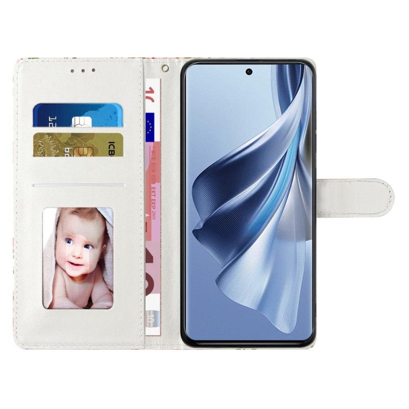 Θηκη Κινητου Oppo A98 5g Ακουαρέλα Dream Catcher Με Λουράκι