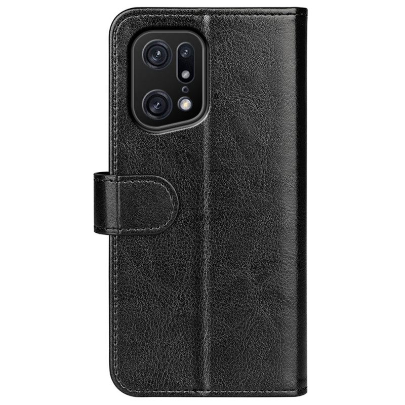 Κάλυμμα Oppo Find X5 Pro Vintage Συνθετικό Δέρμα