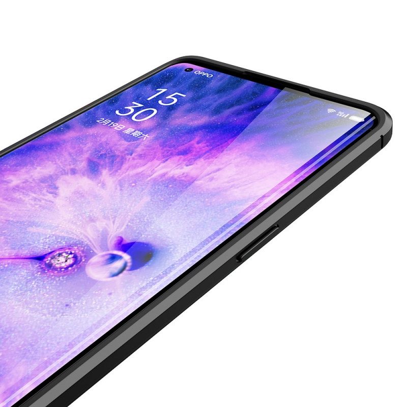 Θήκη Oppo Find X5 Pro Δερμάτινο Εφέ Litchi Double Line