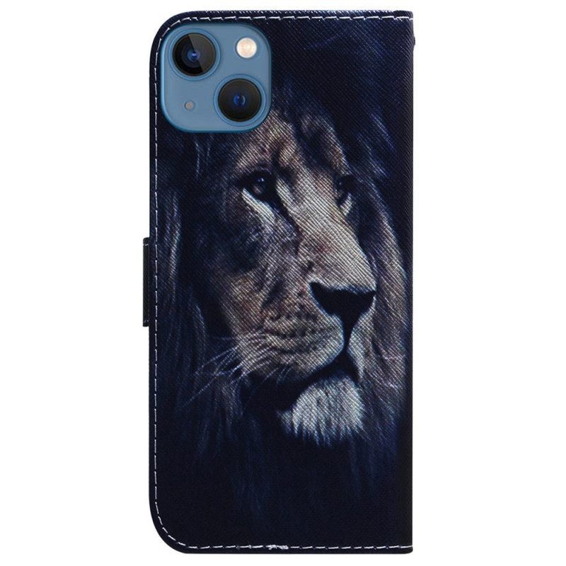 Κάλυμμα iPhone 15 Dreaming Lion