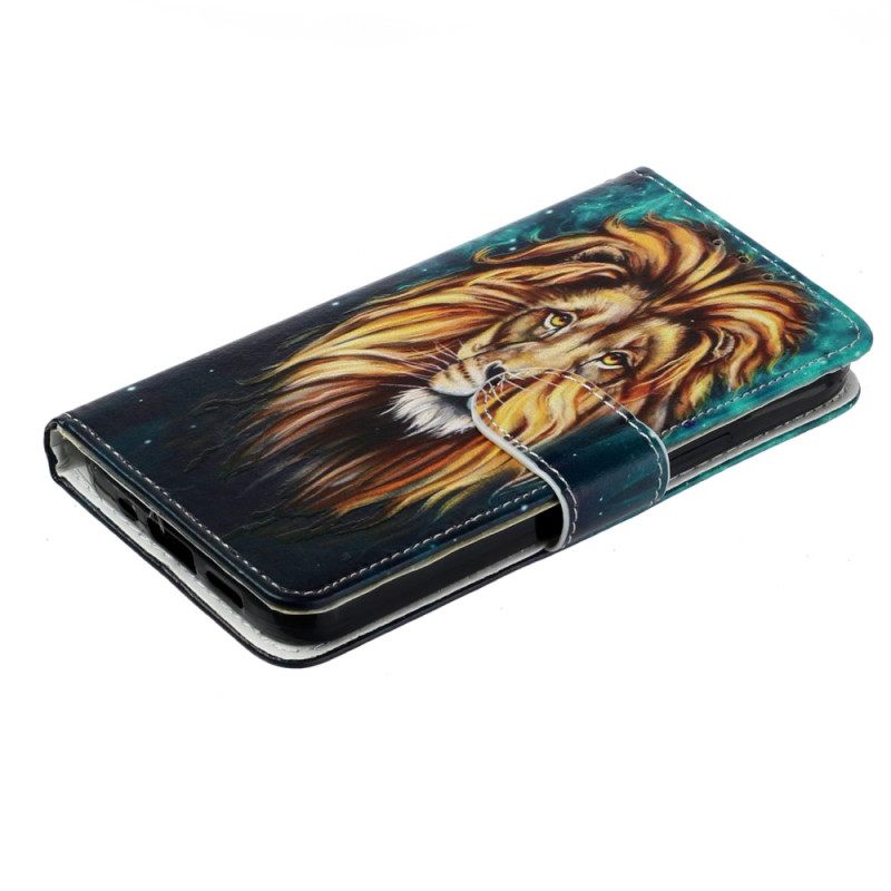 Κάλυμμα iPhone 15 με κορδονι Lion Graphic Lanyard