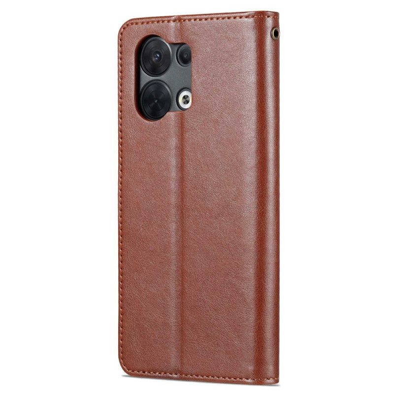 Κάλυμμα Oppo Reno 8 Azns Faux Leather