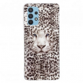 θηκη κινητου Samsung Galaxy A32 Leopard Fluorescent