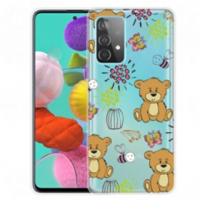 θηκη κινητου Samsung Galaxy A32 Teddy Bears Top