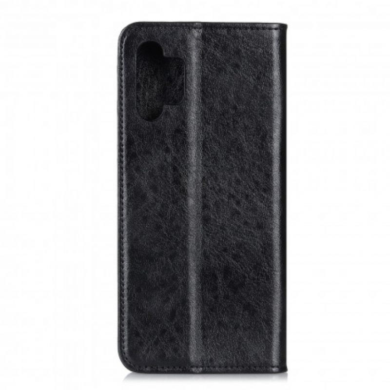 θηκη κινητου Samsung Galaxy A32 Θήκη Flip Split Leather Υφή