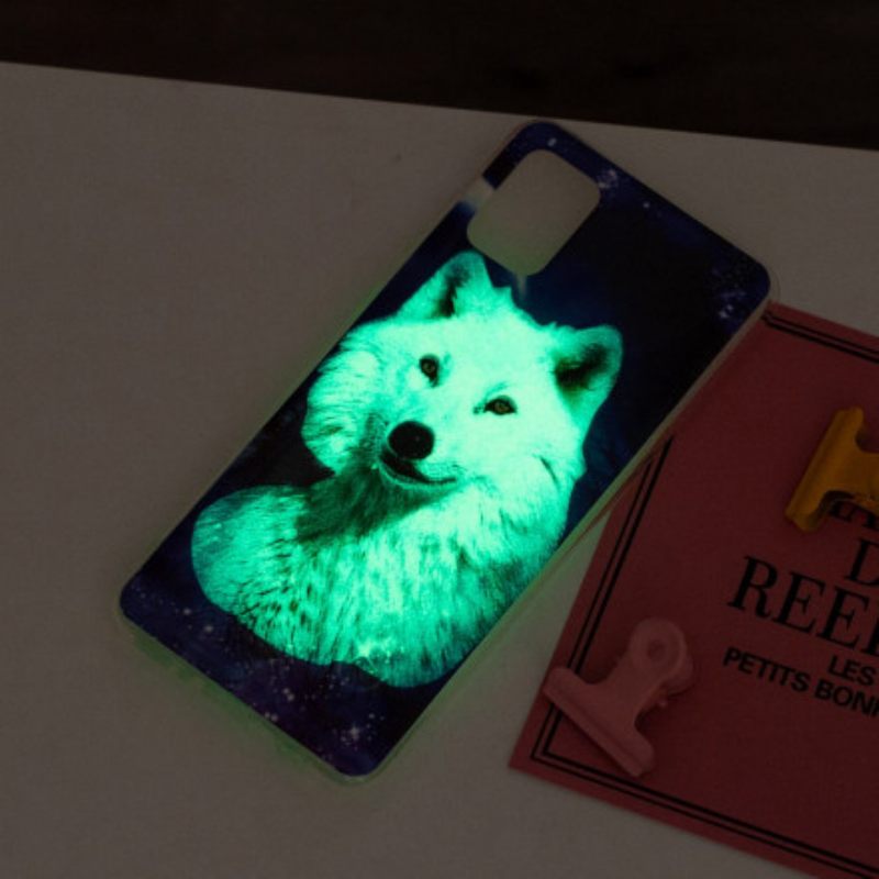 Θήκη Samsung Galaxy A32 Σειρά Fluorescent Wolf