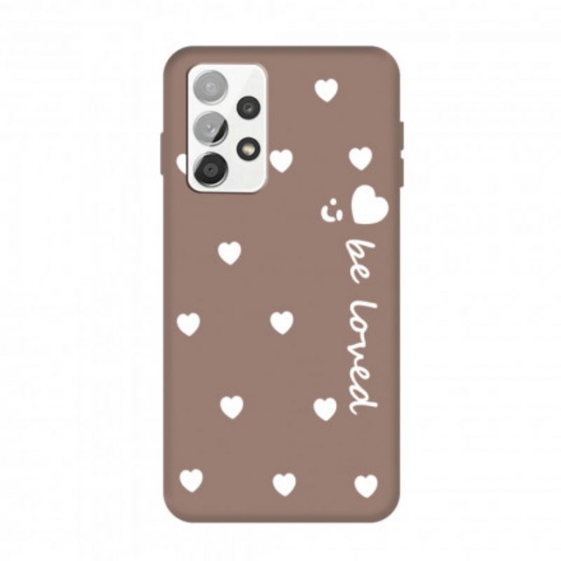 Θήκη Samsung Galaxy A32 Silicone Heart Be Loved