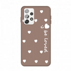 Θήκη Samsung Galaxy A32 Silicone Heart Be Loved