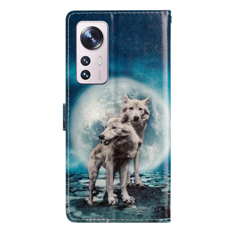 Κάλυμμα Xiaomi 12 Lite με κορδονι Lanyard Wolf