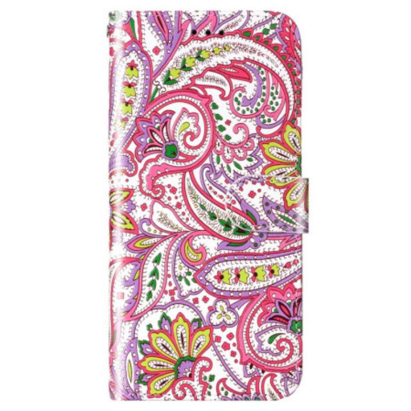 Κάλυμμα Xiaomi 12 Lite με κορδονι Strappy Paisley Pattern