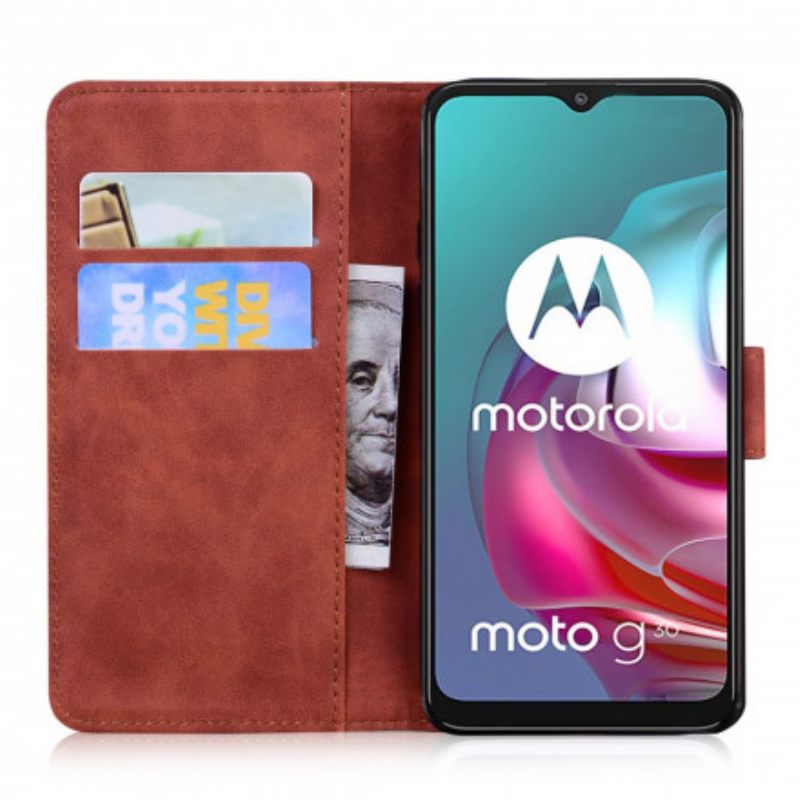 Κάλυμμα Moto G30 / G10 Εκτύπωση Προσώπου Tiger