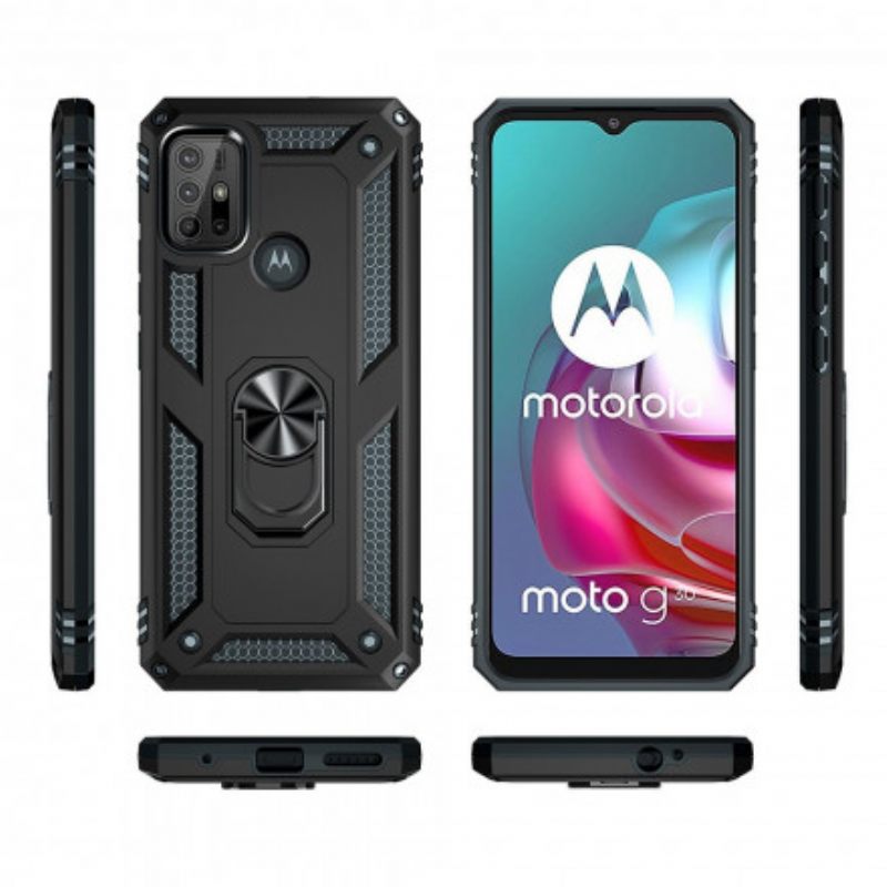 Θήκη Moto G30 / G10 Δαχτυλίδι Premium