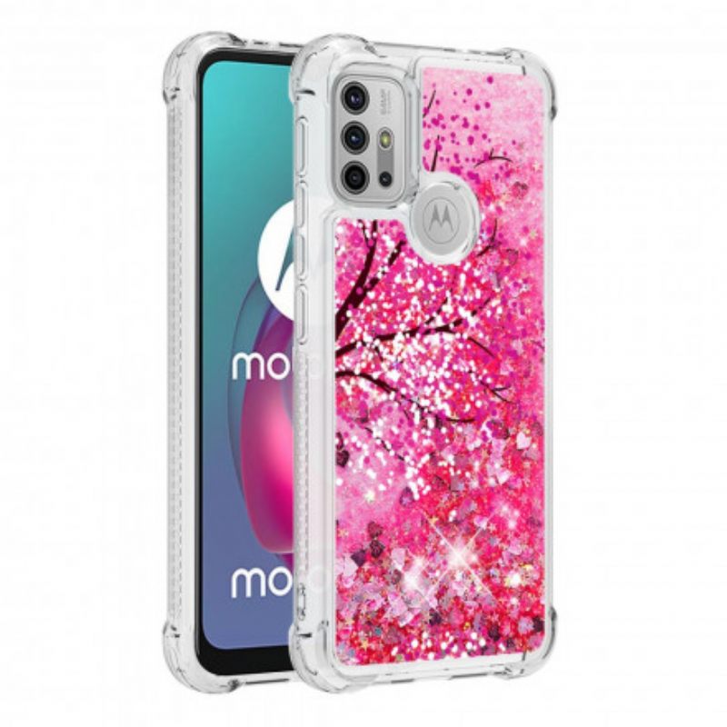 Θήκη Moto G30 / G10 Glitter Tree