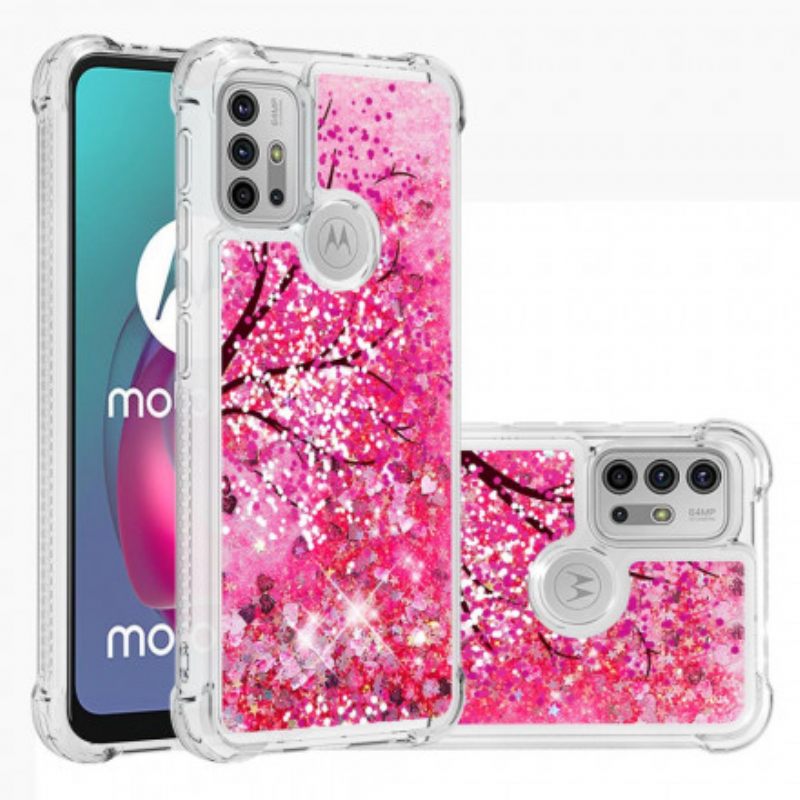 Θήκη Moto G30 / G10 Glitter Tree