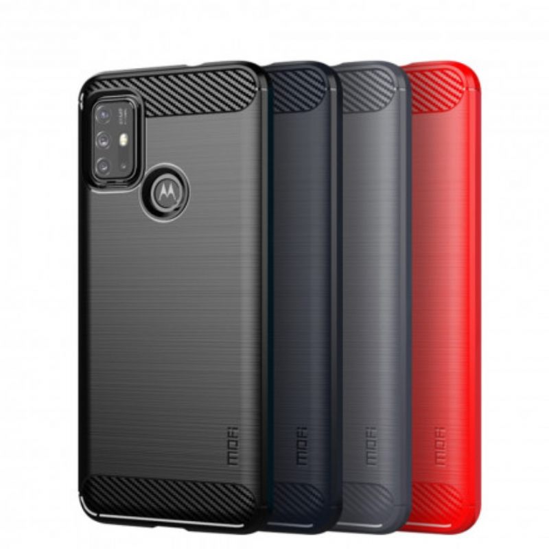 Θήκη Moto G30 / G10 Mofi Brushed Carbon Fiber