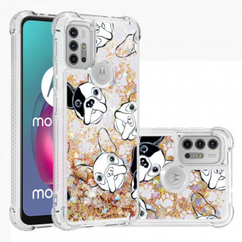 Θήκη Moto G30 / G10 Mr Dog Sequins