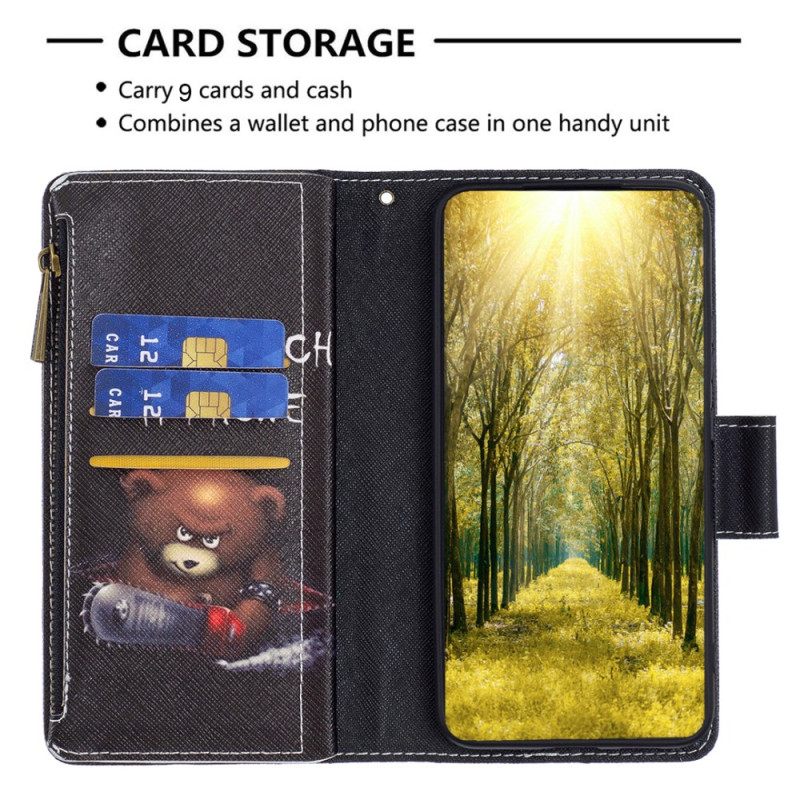 Δερματινη Θηκη iPhone 16 Bear Wallet