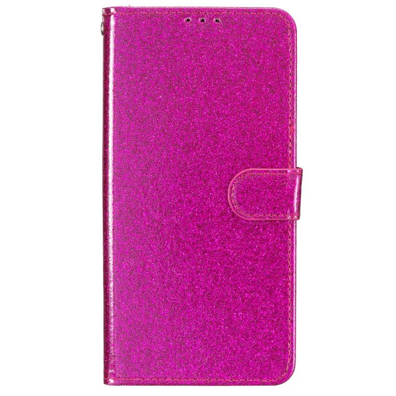 Δερματινη Θηκη iPhone 16 Strappy Sequins