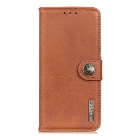 Θηκη Κινητου iPhone 16 Faux Leather Khazneh