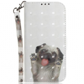 Θηκη Κινητου iPhone 16 Lanyard Pug