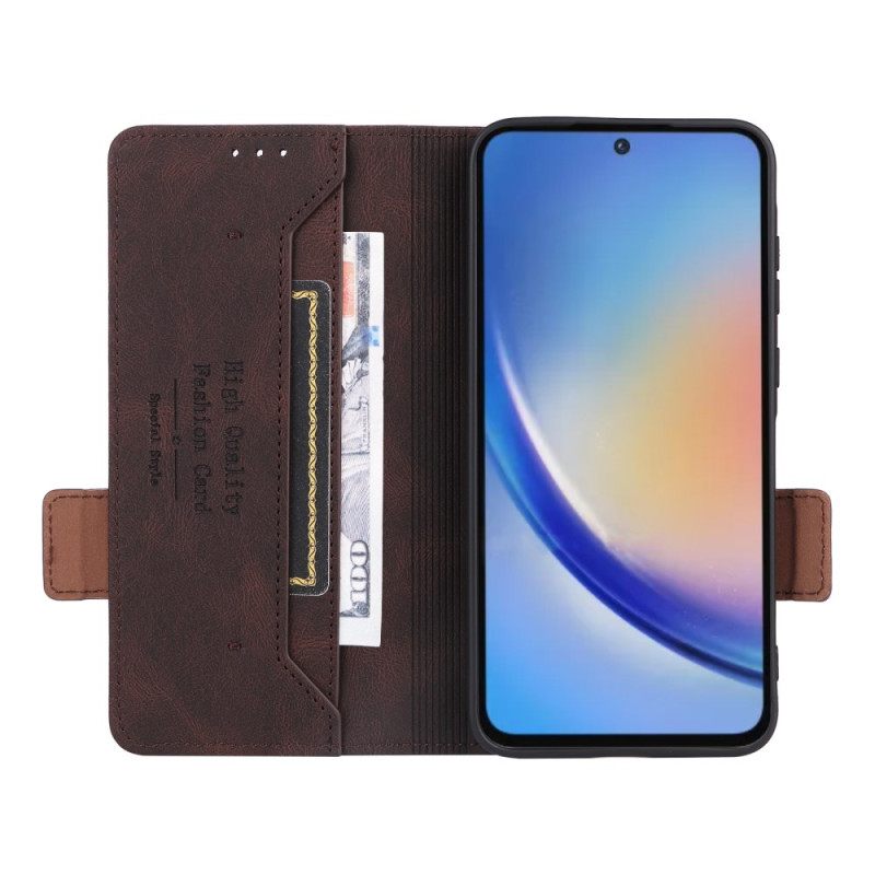 Δερματινη Θηκη Samsung Galaxy A55 5g Vintage Design Σιλικόνης