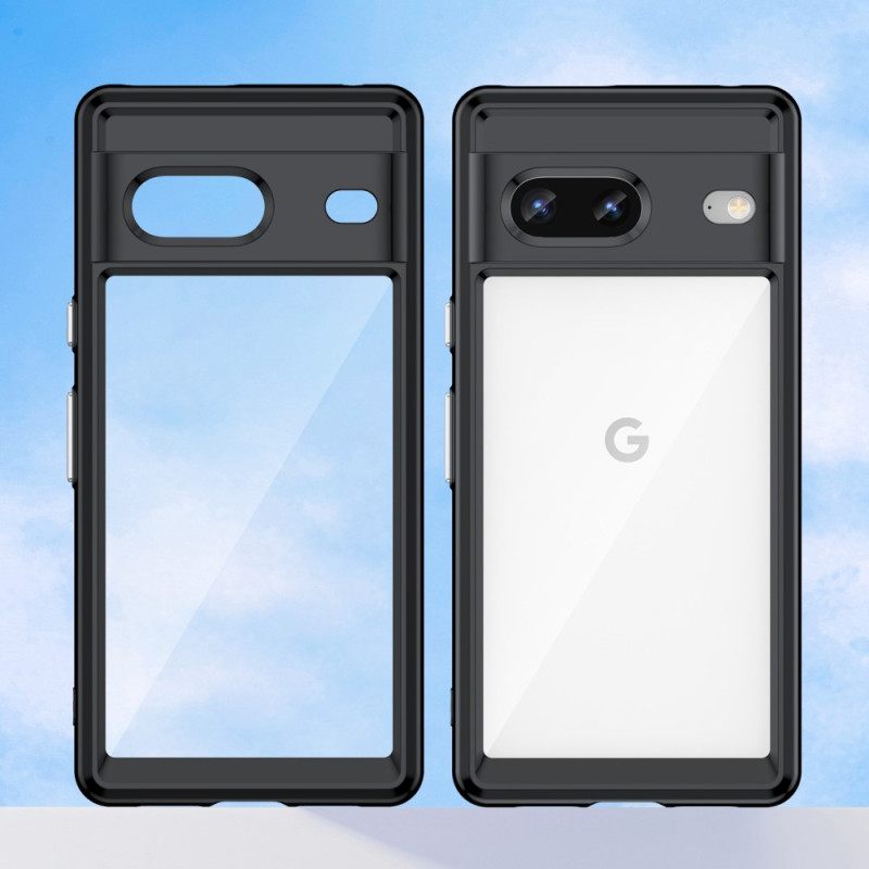 Θήκη Google Pixel 7 Διαφανές Υβρίδιο