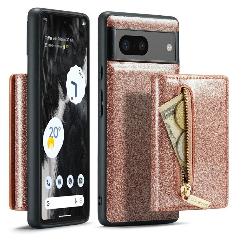 Θήκη Google Pixel 7 Glitter Αποσπώμενη Θήκη Για Κάρτες