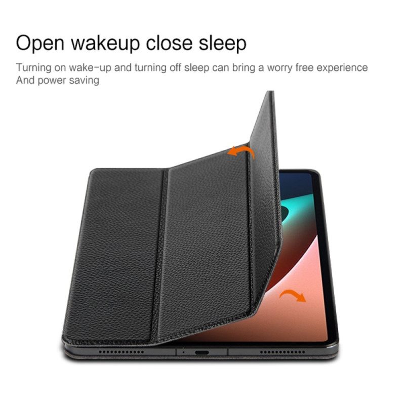 δερματινη θηκη Xiaomi Pad 5 Wake Από Γνήσιο Δέρμα