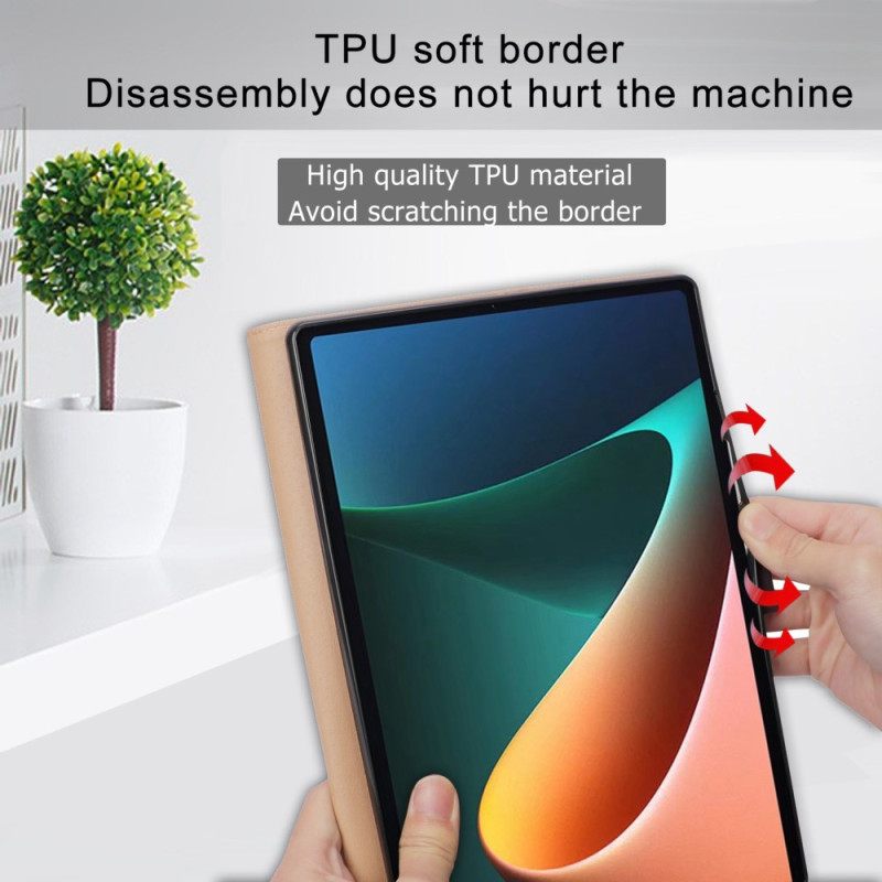 Θήκη Flip Xiaomi Pad 5 Δερμάτινη Επιχείρηση Στυλ