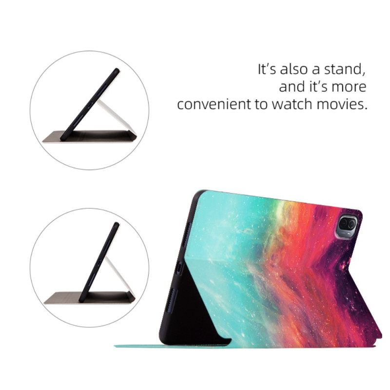 θηκη πορτοφολι Xiaomi Pad 5 Νυχτερινός Ουρανός